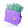 wallet with money