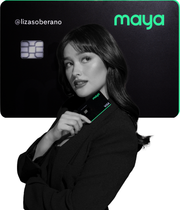 liza with maya card on back