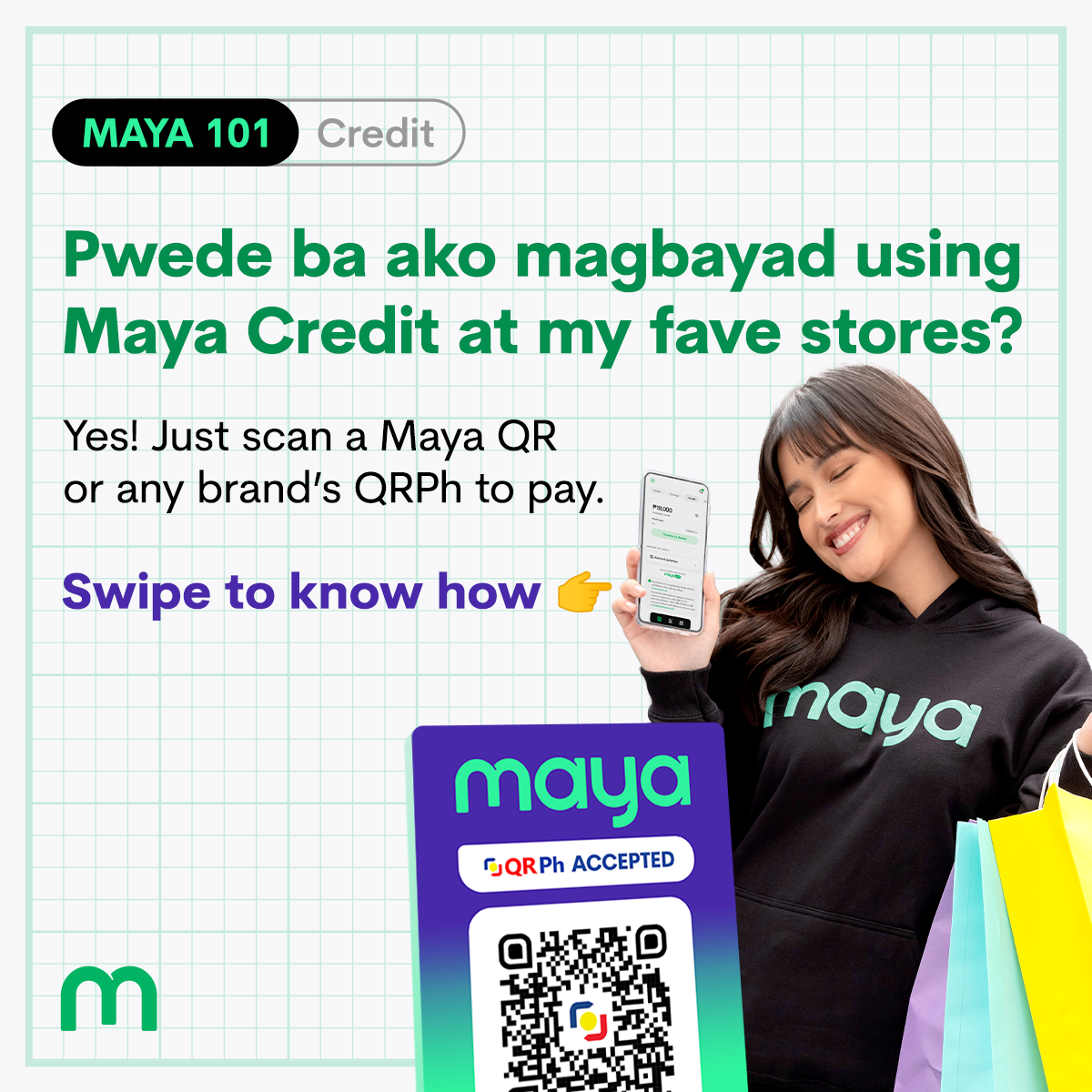 MAYA101-CREDIT QR 1