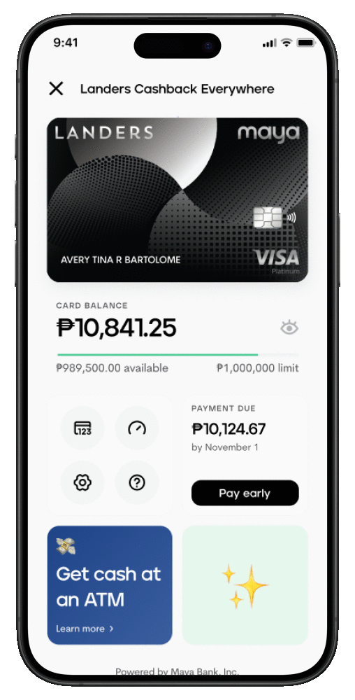 Landers CashBack
