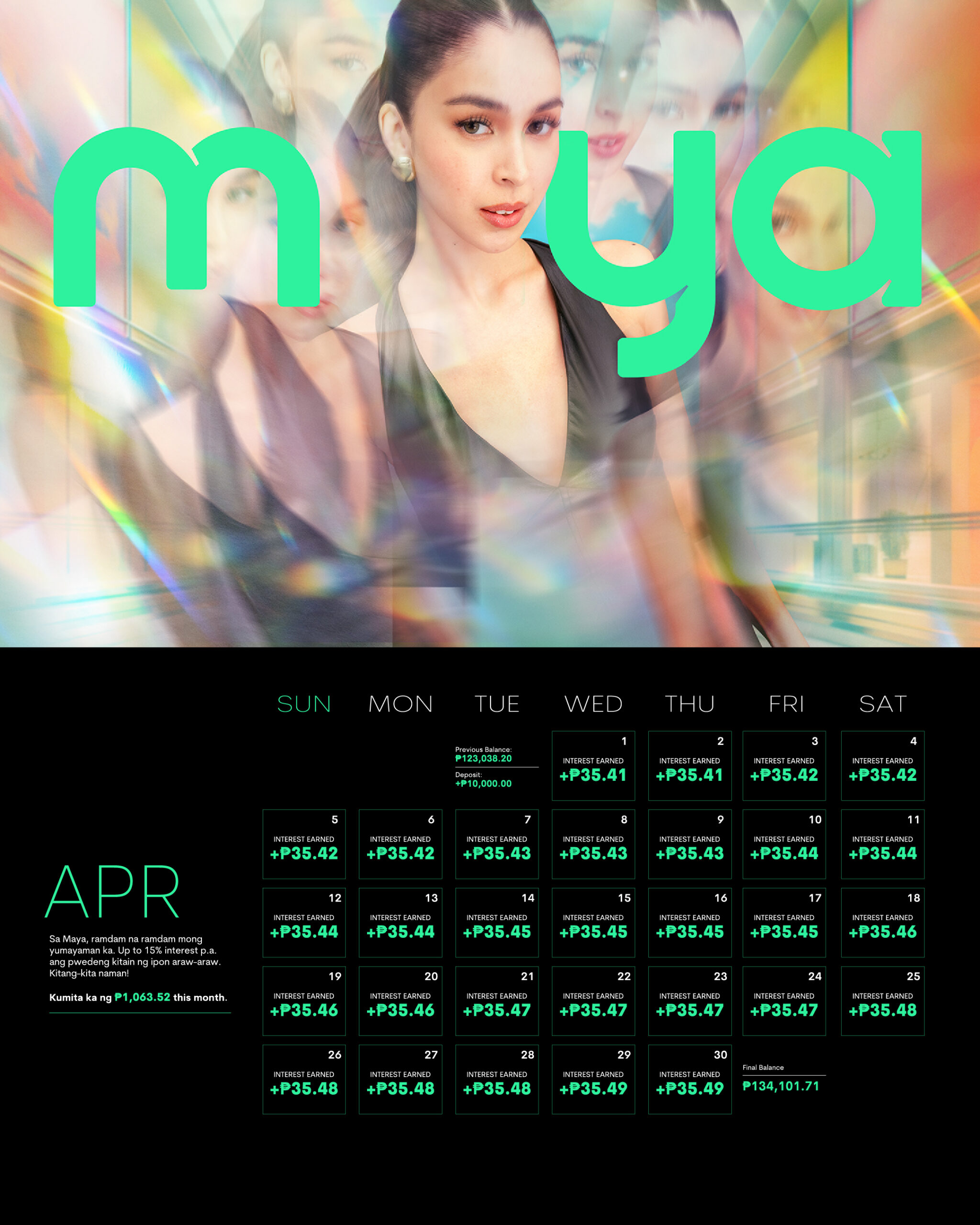 MAYA 2026 CALENDAR JULIA 4X5 FA PATH_APR